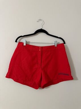 Speedo Lifeguard Board Shorts Red W8